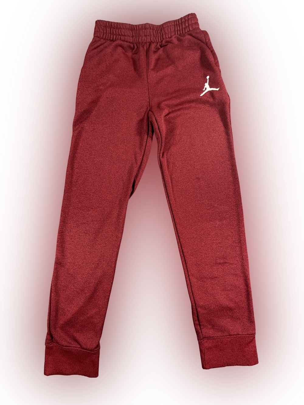 Kid’s Boys Jordan Air Jordan Maroon Jogger Pants Size L